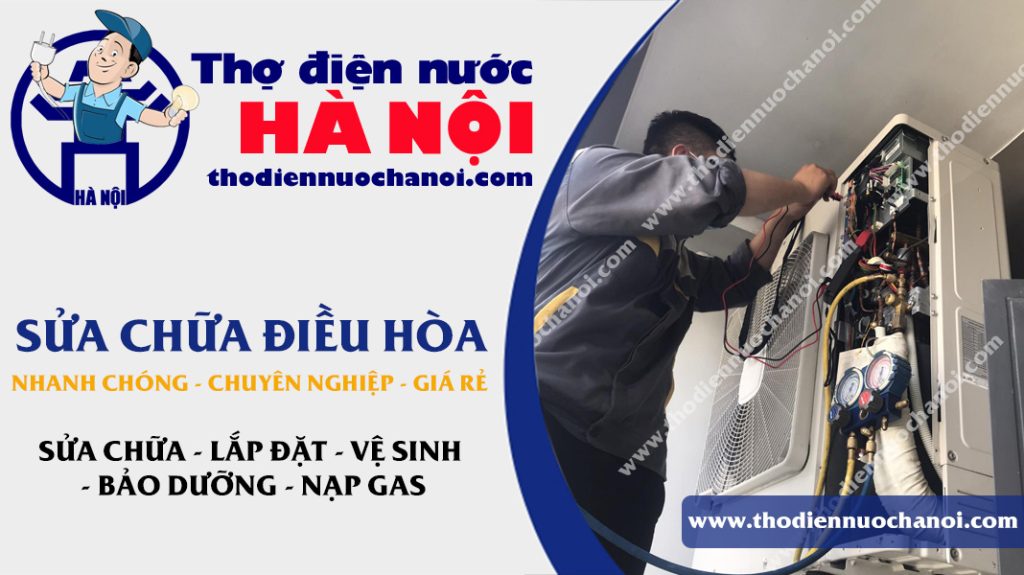 Thợ sửa chữa điều hòa tại Hà Nội