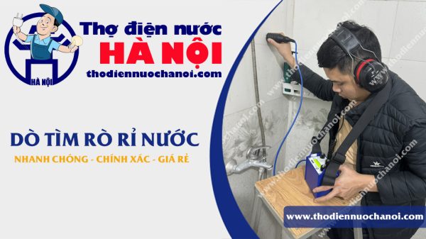 Siêu âm rò rỉ nước, dò ống nước bể gần đây giá rẻ