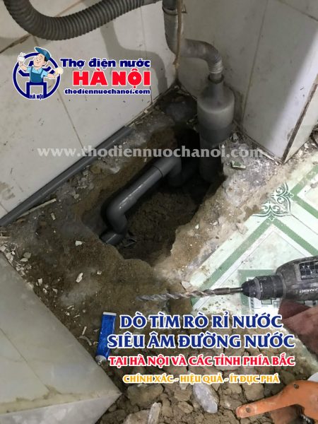 Dịch Vụ Dò Tìm Sửa Chữa Rò Rỉ Nước Thành Đạt Tại Hà Nội