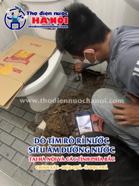 Dịch Vụ Dò Tìm Sửa Chữa Rò Rỉ Nước Thành Đạt Tại Hà Nội